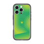 スリムプロテクションプレミアムケース with MagSafe［ CASEPLAY Winding Pattern - Green ］