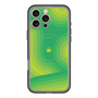 スリムプロテクションプレミアムケース with MagSafe［ CASEPLAY Winding Pattern - Green ］