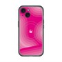 スリムプロテクションプレミアムケース with MagSafe［ CASEPLAY Winding Pattern - Pink ］