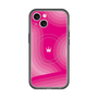 スリムプロテクションプレミアムケース with MagSafe［ CASEPLAY Winding Pattern - Pink ］