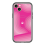 スリムプロテクションプレミアムケース with MagSafe［ CASEPLAY Winding Pattern - Pink ］
