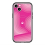スリムプロテクションプレミアムケース with MagSafe［ CASEPLAY Winding Pattern - Pink ］