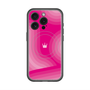 スリムプロテクションプレミアムケース with MagSafe［ CASEPLAY Winding Pattern - Pink ］