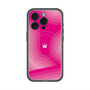 スリムプロテクションプレミアムケース with MagSafe［ CASEPLAY Winding Pattern - Pink ］