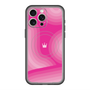 スリムプロテクションプレミアムケース with MagSafe［ CASEPLAY Winding Pattern - Pink ］