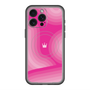 スリムプロテクションプレミアムケース with MagSafe［ CASEPLAY Winding Pattern - Pink ］