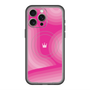 スリムプロテクションプレミアムケース with MagSafe［ CASEPLAY Winding Pattern - Pink ］