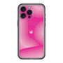 スリムプロテクションプレミアムケース with MagSafe［ CASEPLAY Winding Pattern - Pink ］