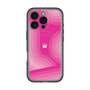 スリムプロテクションプレミアムケース with MagSafe［ CASEPLAY Winding Pattern - Pink ］
