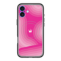 スリムプロテクションプレミアムケース with MagSafe［ CASEPLAY Winding Pattern - Pink ］