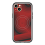 スリムプロテクションプレミアムケース with MagSafe［ CASEPLAY Winding Pattern - Red ］