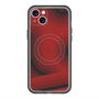 スリムプロテクションプレミアムケース with MagSafe［ CASEPLAY Winding Pattern - Red ］