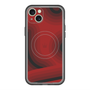 スリムプロテクションプレミアムケース with MagSafe［ CASEPLAY Winding Pattern - Red ］