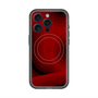 スリムプロテクションプレミアムケース with MagSafe［ CASEPLAY Winding Pattern - Red ］