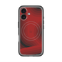 スリムプロテクションプレミアムケース with MagSafe［ CASEPLAY Winding Pattern - Red ］