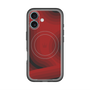 スリムプロテクションプレミアムケース with MagSafe［ CASEPLAY Winding Pattern - Red ］