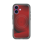 スリムプロテクションプレミアムケース with MagSafe［ CASEPLAY Winding Pattern - Red ］