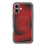 スリムプロテクションプレミアムケース with MagSafe［ CASEPLAY Winding Pattern - Red ］