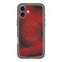 スリムプロテクションプレミアムケース with MagSafe［ CASEPLAY Winding Pattern - Red ］