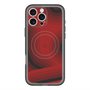 スリムプロテクションプレミアムケース with MagSafe［ CASEPLAY Winding Pattern - Red ］