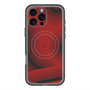 スリムプロテクションプレミアムケース with MagSafe［ CASEPLAY Winding Pattern - Red ］