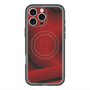 スリムプロテクションプレミアムケース with MagSafe［ CASEPLAY Winding Pattern - Red ］