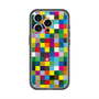 スリムプロテクションプレミアムケース with MagSafe［ CASEPLAY Rainbow Check ］