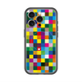スリムプロテクションプレミアムケース with MagSafe［ CASEPLAY Rainbow Check ］
