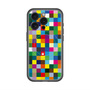 スリムプロテクションプレミアムケース with MagSafe［ CASEPLAY Rainbow Check ］
