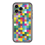 スリムプロテクションプレミアムケース with MagSafe［ CASEPLAY Rainbow Check ］