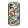 スリムプロテクションプレミアムケース with MagSafe［ CASEPLAY Rainbow Check ］