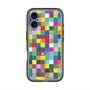 スリムプロテクションプレミアムケース with MagSafe［ CASEPLAY Rainbow Check ］