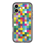 スリムプロテクションプレミアムケース with MagSafe［ CASEPLAY Rainbow Check ］