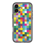 スリムプロテクションプレミアムケース with MagSafe［ CASEPLAY Rainbow Check ］