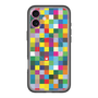 スリムプロテクションプレミアムケース with MagSafe［ CASEPLAY Rainbow Check ］