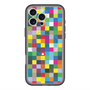 スリムプロテクションプレミアムケース with MagSafe［ CASEPLAY Rainbow Check ］