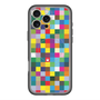 スリムプロテクションプレミアムケース with MagSafe［ CASEPLAY Rainbow Check ］