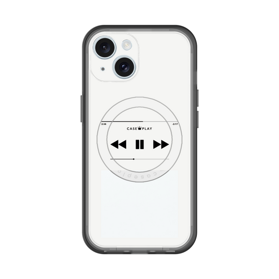 スリムプロテクションプレミアムケース with MagSafe［ Music Player ］