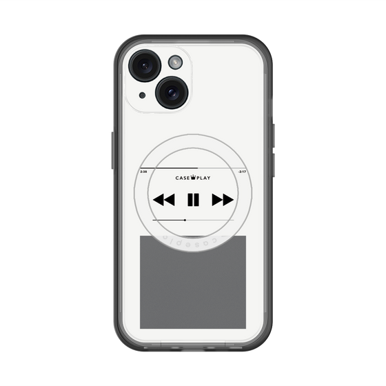 スリムプロテクションプレミアムケース with MagSafe［ Music Player ］