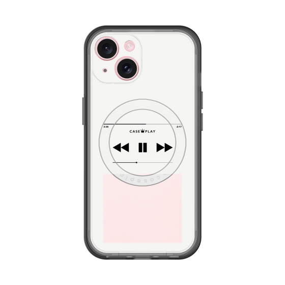 スリムプロテクションプレミアムケース with MagSafe［ Music Player ］