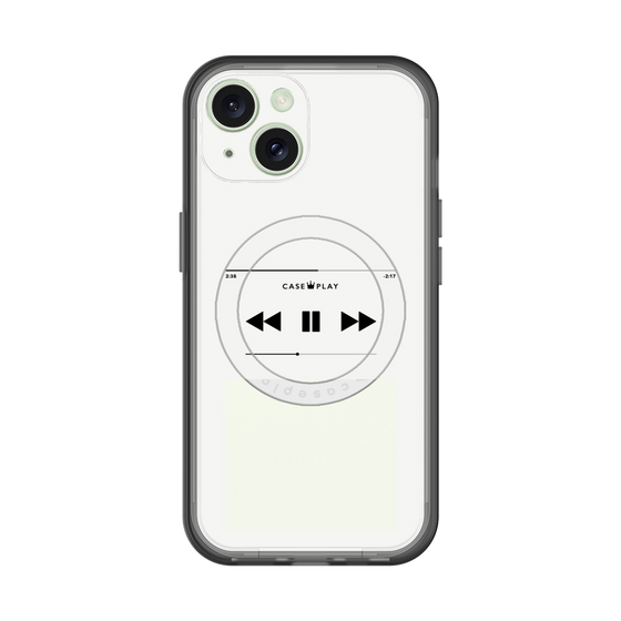 スリムプロテクションプレミアムケース with MagSafe［ Music Player ］