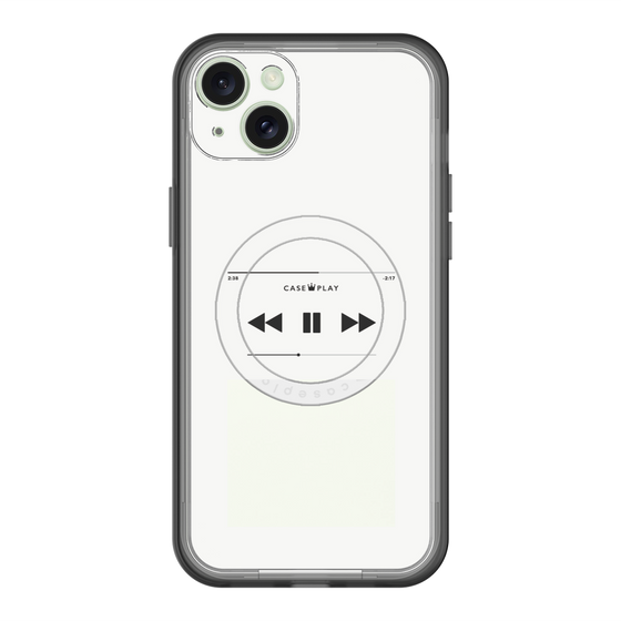 スリムプロテクションプレミアムケース with MagSafe［ Music Player ］