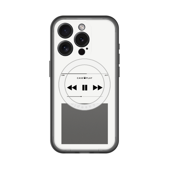 スリムプロテクションプレミアムケース with MagSafe［ Music Player ］