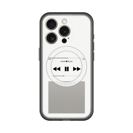 スリムプロテクションプレミアムケース with MagSafe［ Music Player ］