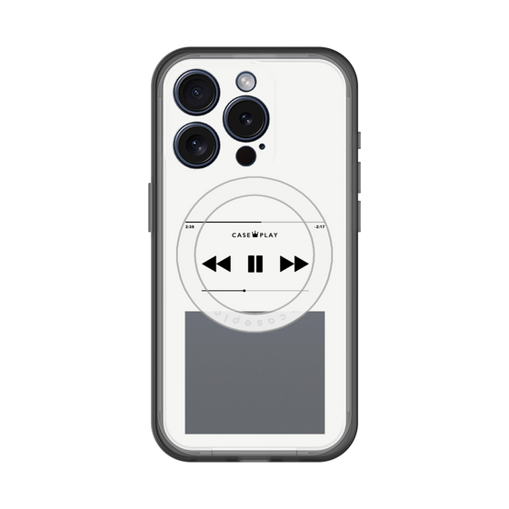 スリムプロテクションプレミアムケース with MagSafe［ Music Player ］