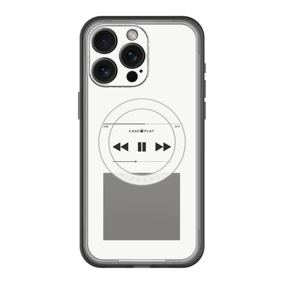 スリムプロテクションプレミアムケース with MagSafe［ Music Player ］