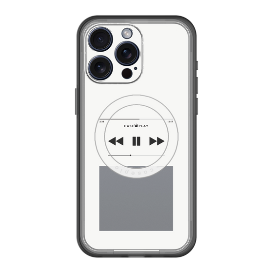 スリムプロテクションプレミアムケース with MagSafe［ Music Player ］
