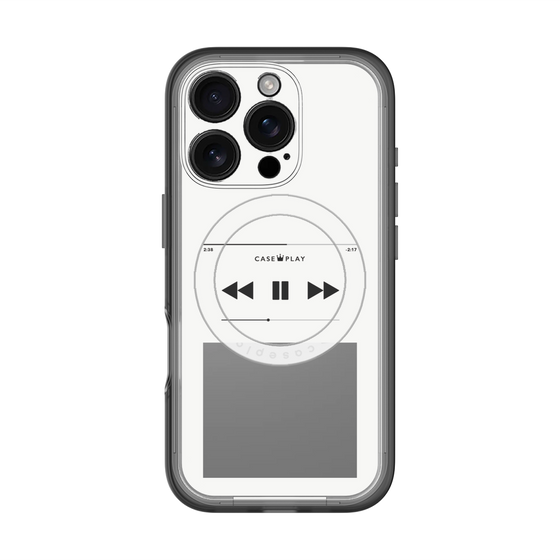 スリムプロテクションプレミアムケース with MagSafe［ Music Player ］