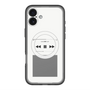 スリムプロテクションプレミアムケース with MagSafe［ Music Player ］