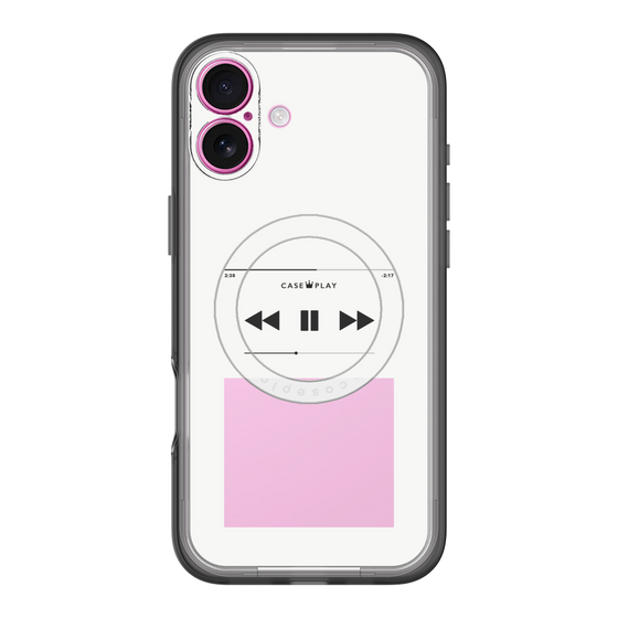 スリムプロテクションプレミアムケース with MagSafe［ Music Player ］